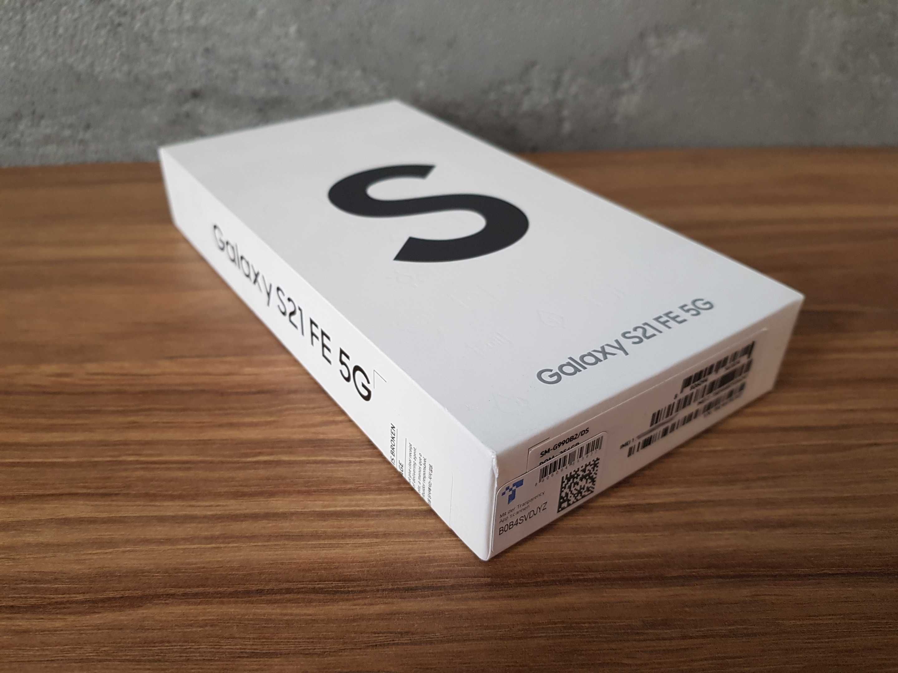 SAMSUNG Galaxy S21 FE 5G 8/256GB - Graphite - Nowy - Gwarancja