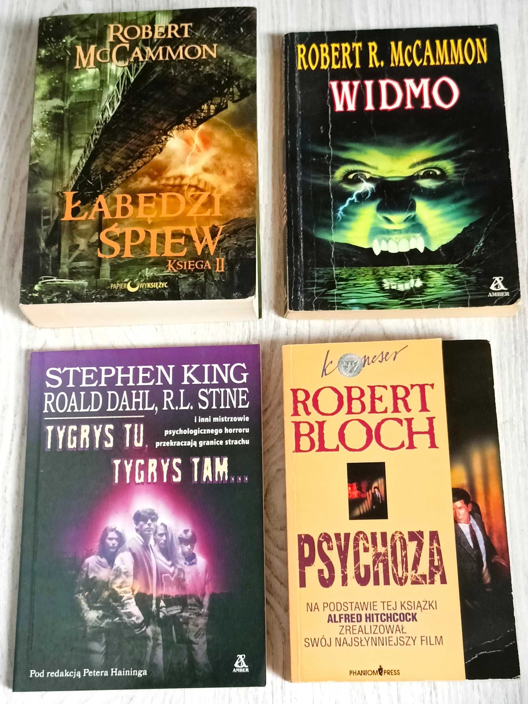 McCammon Widmo Łabędzi śpiew Księga II Bloch Psychoza King Tygrys tu