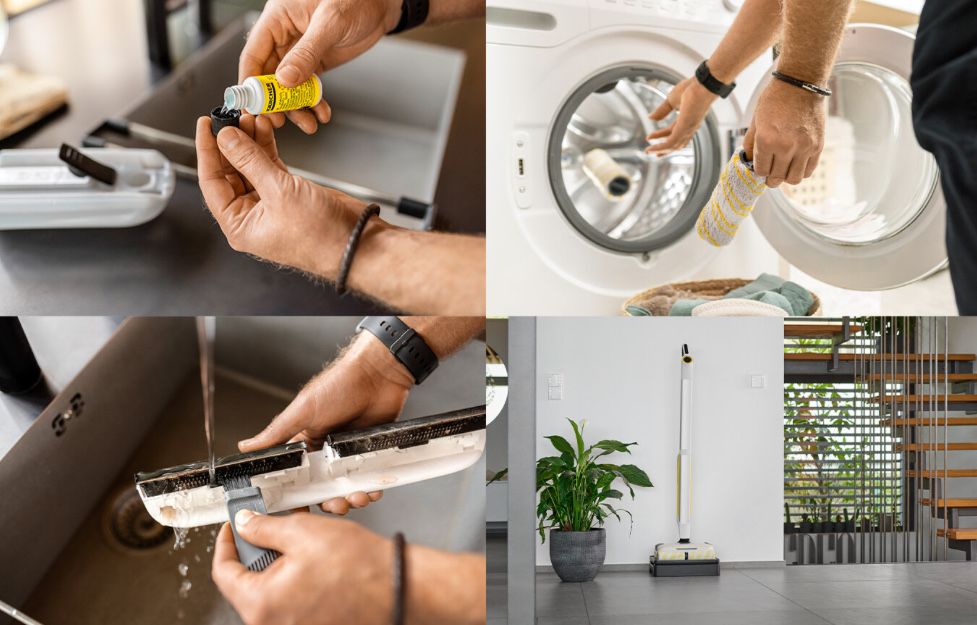 Електрошвабра акумуляторна/поломийна Karcher FC8 Smart Signature Line