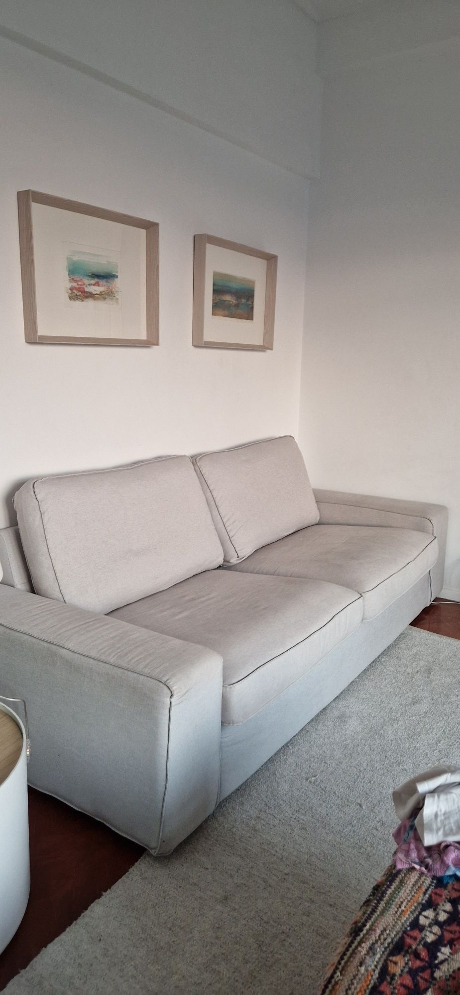 Sofá Ikea kivik 3 lugares