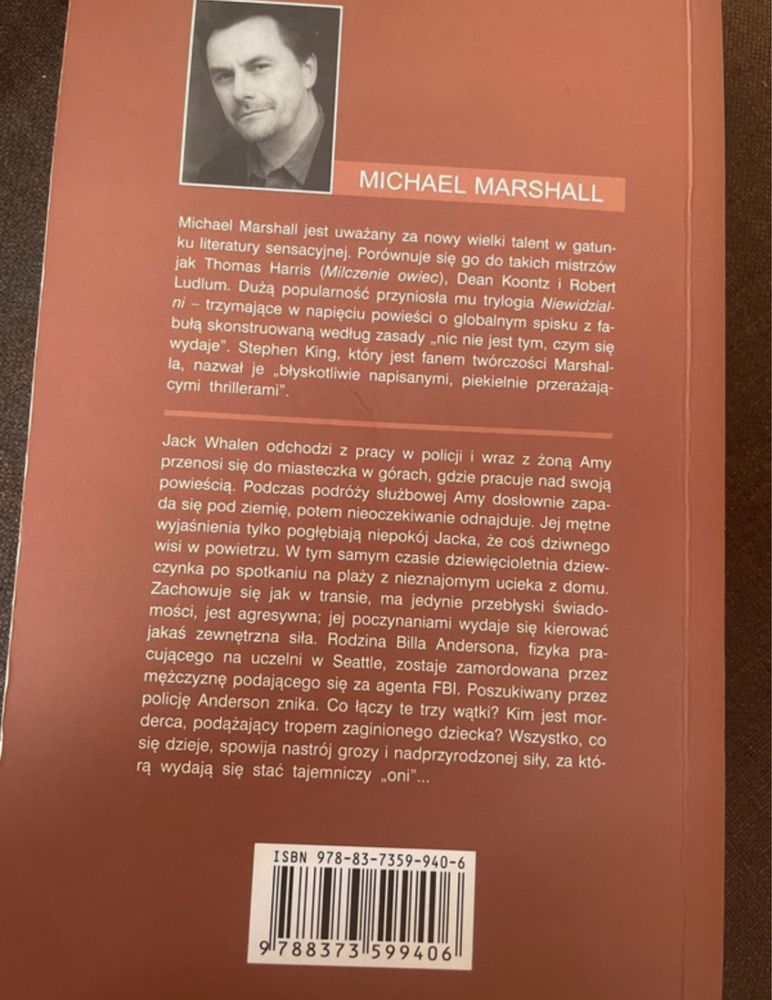 Intruzi - Michael Marshall książka