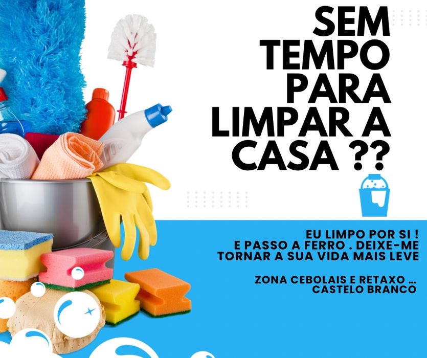 Sem tempo para limpar a casa ?
