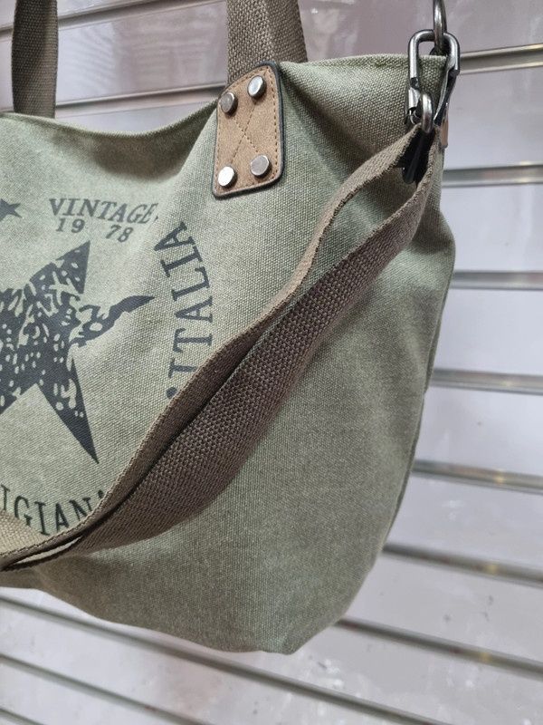 Torebka damska shopper z gwiazdą
