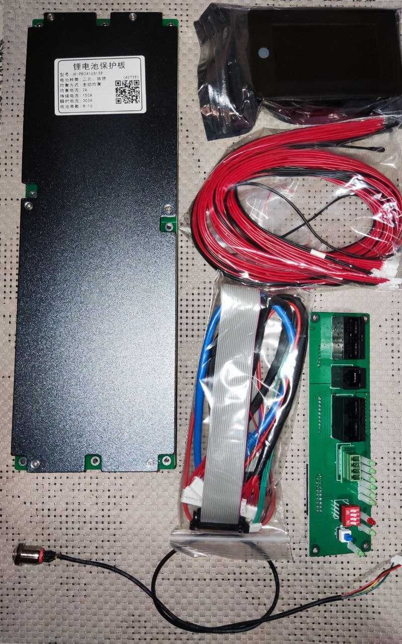 Комплект  БМС  JK BMS  JK-BP2A16S15P