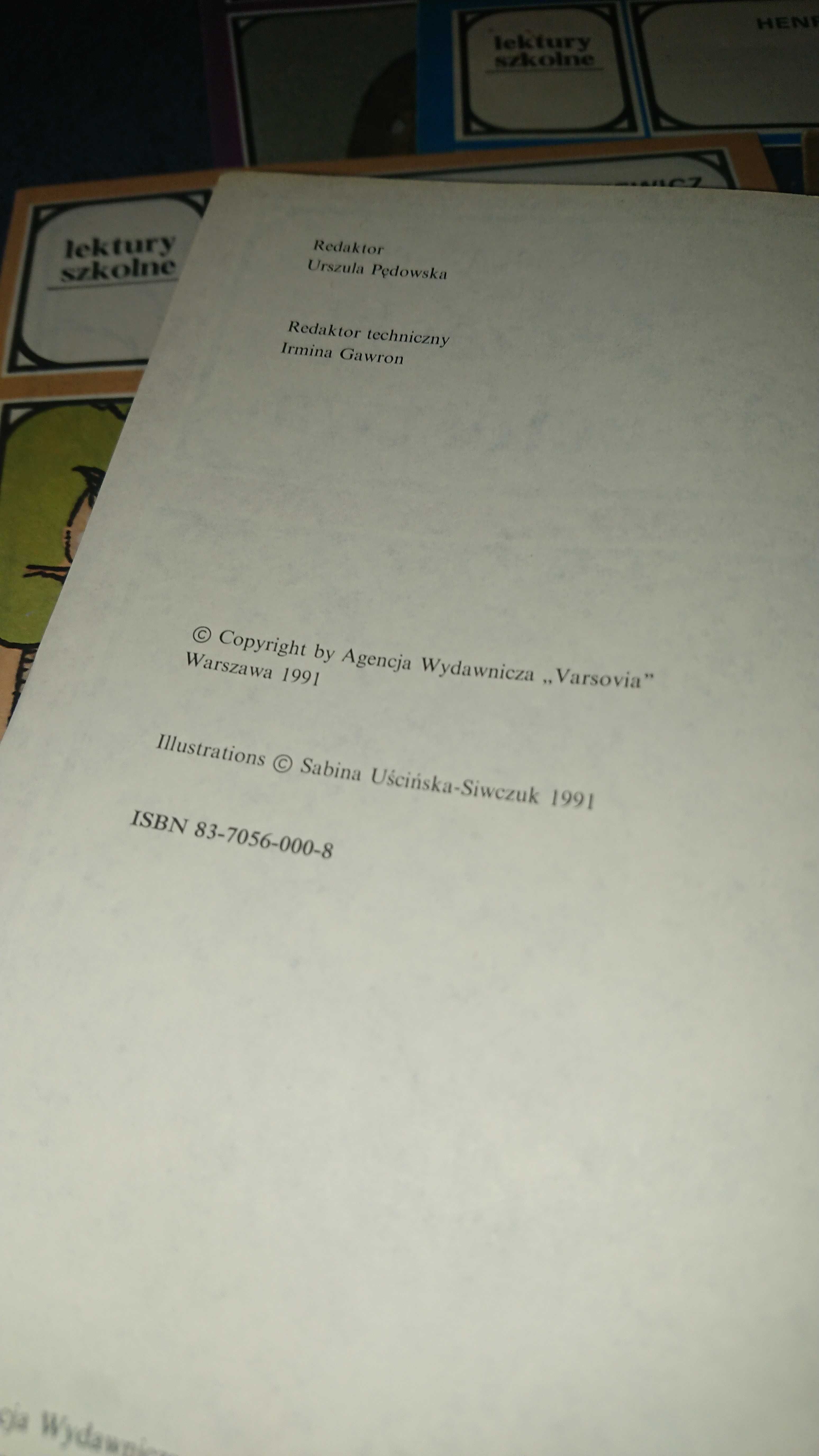 Lektury i bajki lata 1989/1990/1991