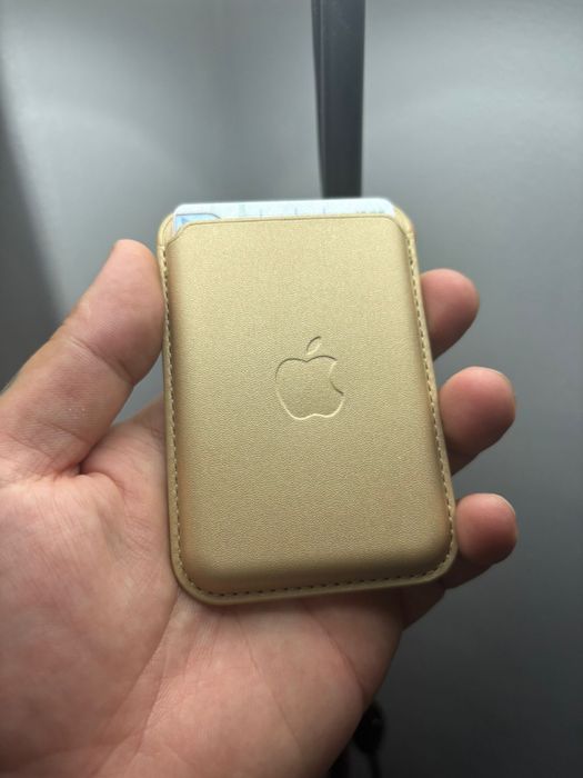 Capa em pele apple magsafe