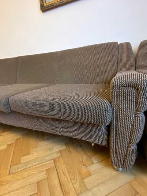 sofa rozkładana  + 2 fotele używane