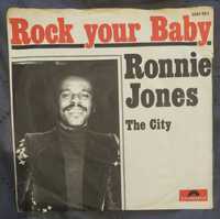 Ronnie Jones. Rock your Baby. 7". Funk. Soul. VG++. Germany. 45rpm