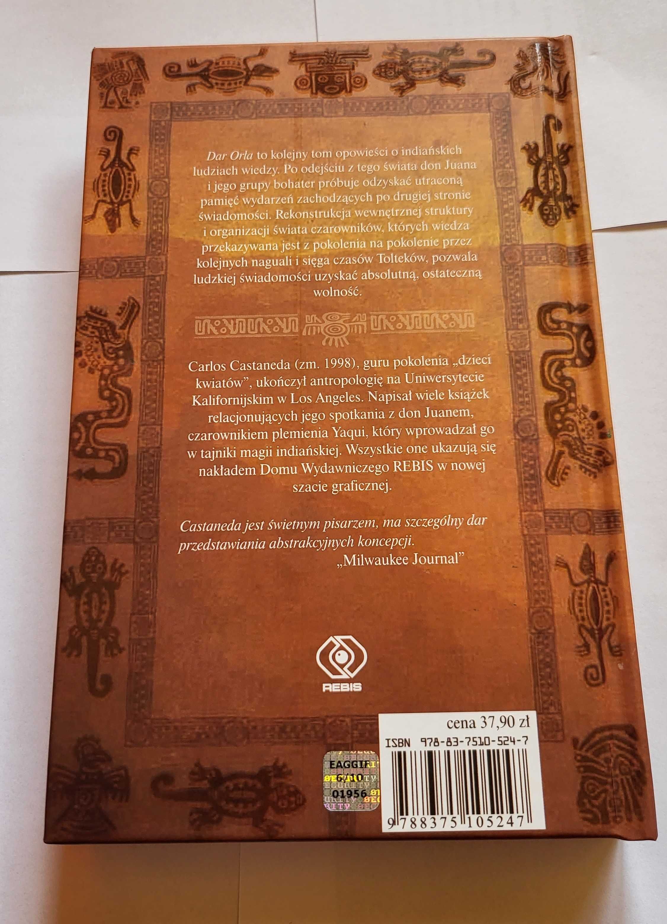 Dar orła Carlos Castaneda NOWA