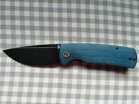 Petrified Fish PFP01 Beluga Blue Micarta