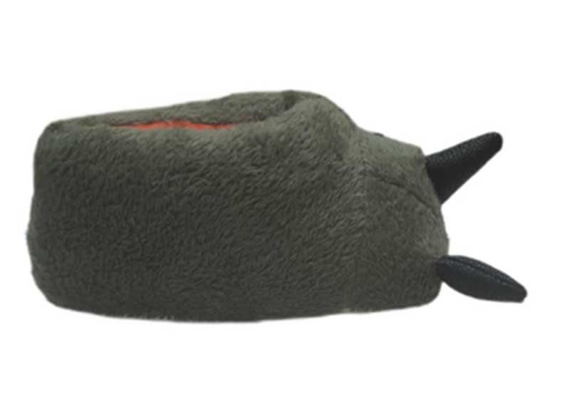 Zabawne bambosze męskie Łapy dinozaura roz44-50 owcza wełna