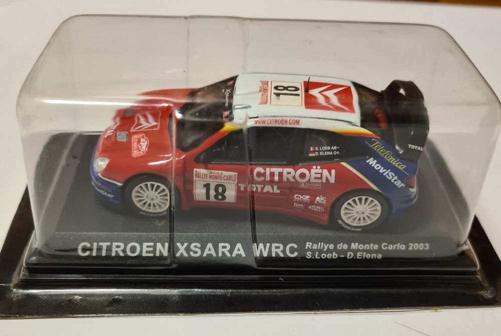 Miniatura Citroën Xsara rallye