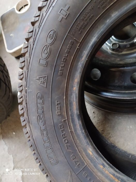 Opona 175/70R13 Goodyear ultragrip ICE + Zima jak NOWA