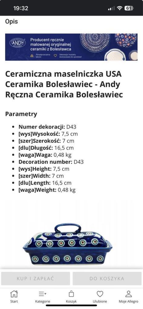 Maselniczka Bolesławiec