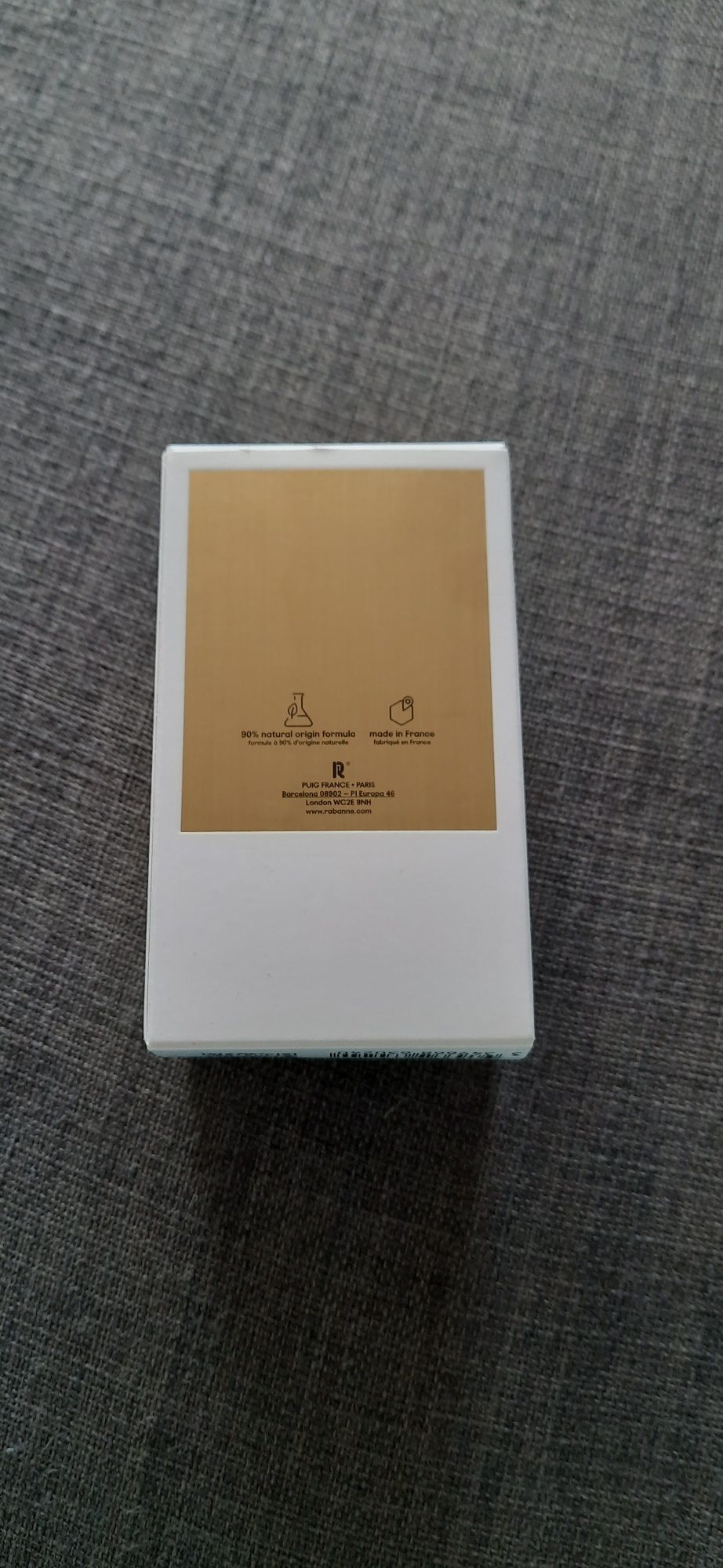 Rabanne milion Gold for her pudełko
