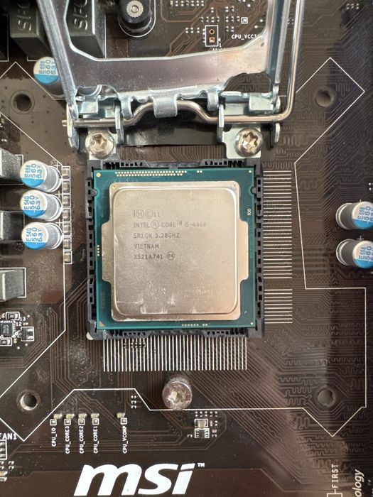 Płyta główna MSI B85-G43 + 16 gb RAM DDR3 + I5 4460 3,2 GHz