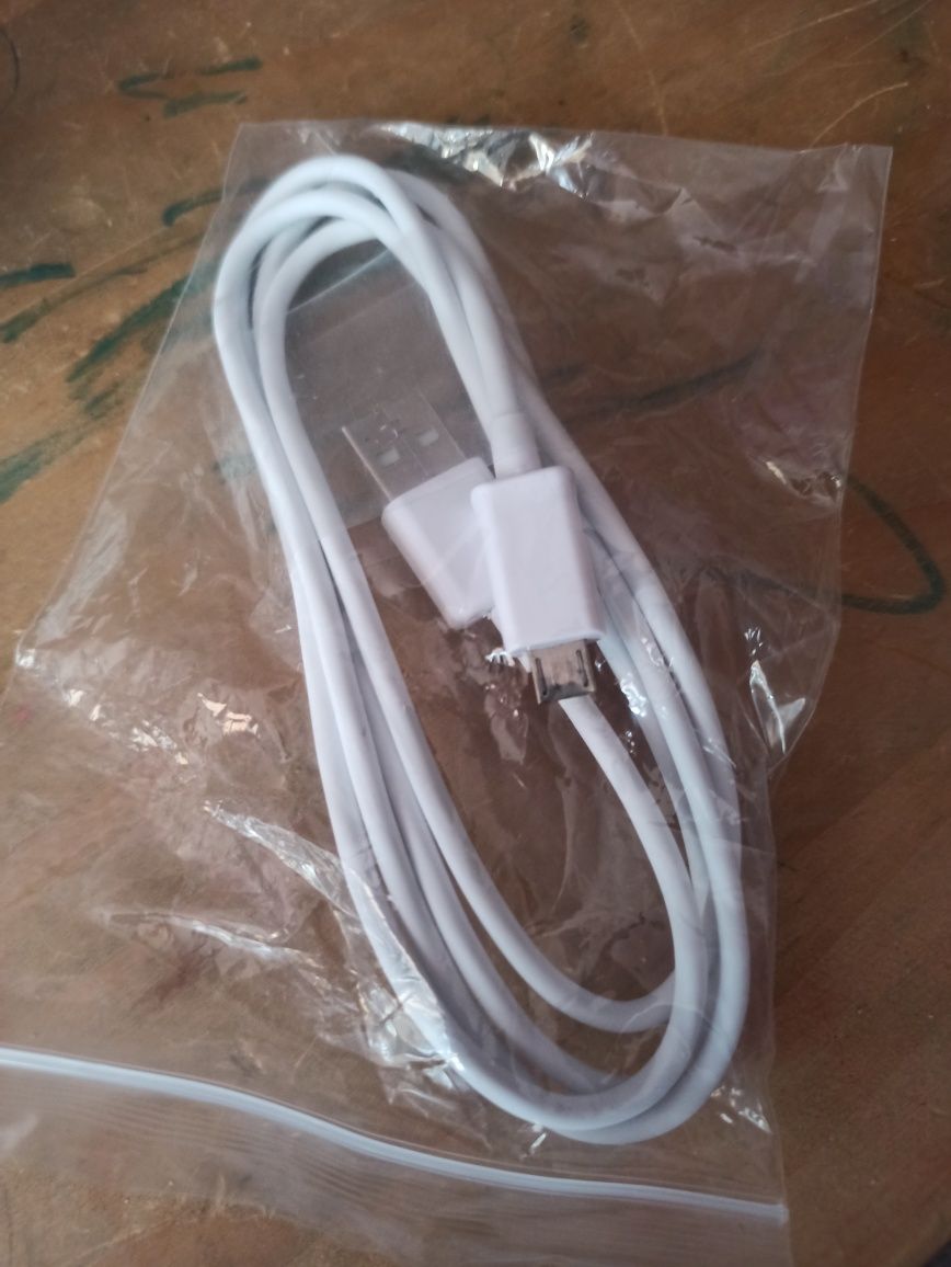 Kabel USB micro biały 120 cm