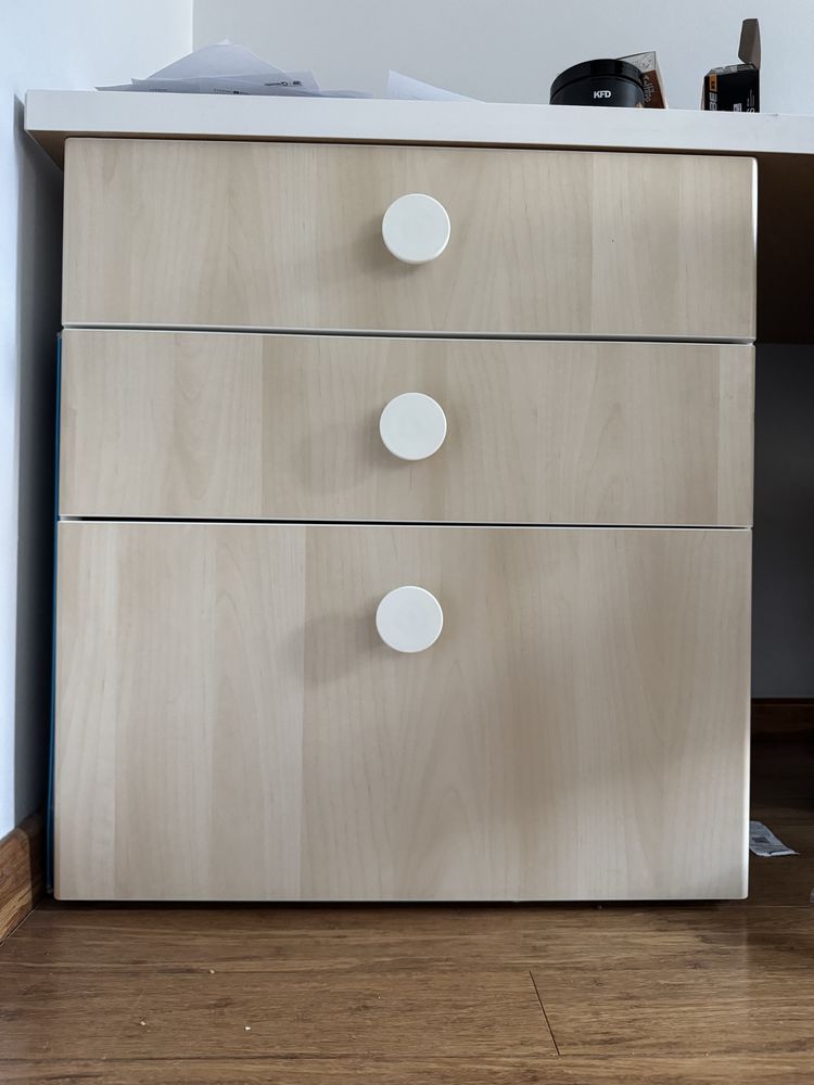 Szafki niskie Ikea Stuva 2 szt biurko
