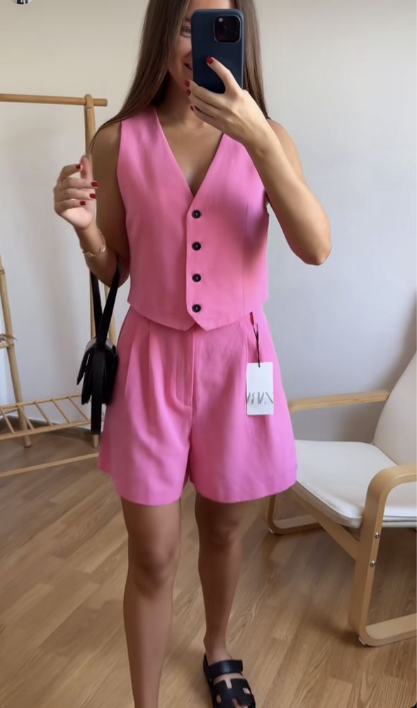Костюм жіночий Zara (бермуди шорти , жакет)