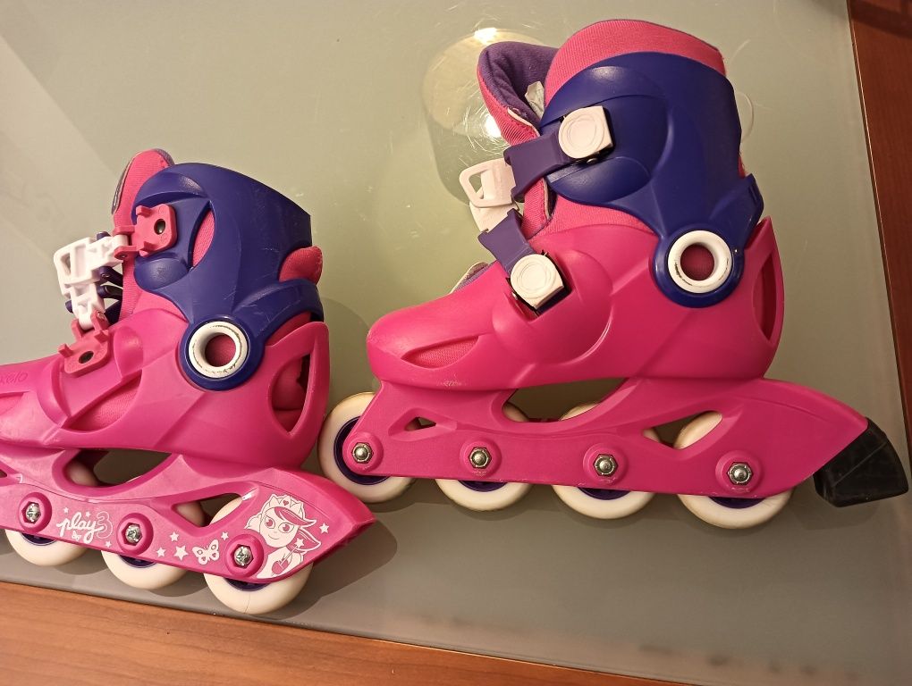 Patins em linha  - Como novos!!