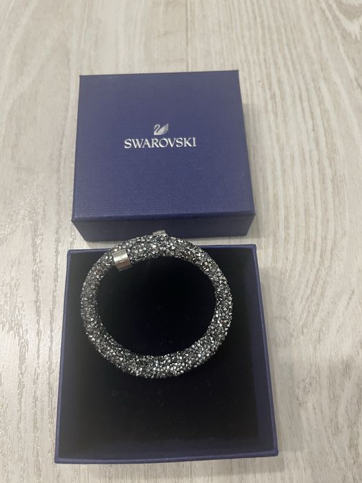 Oryginalna bransoletka Swarovsky Crystaldust Double Bangle