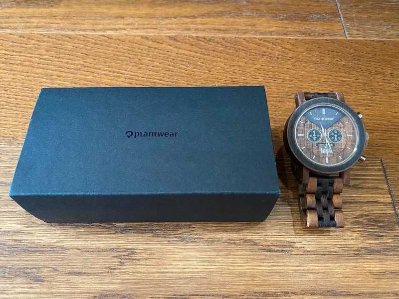 Drewniany zegarek Plantwear Chronograph