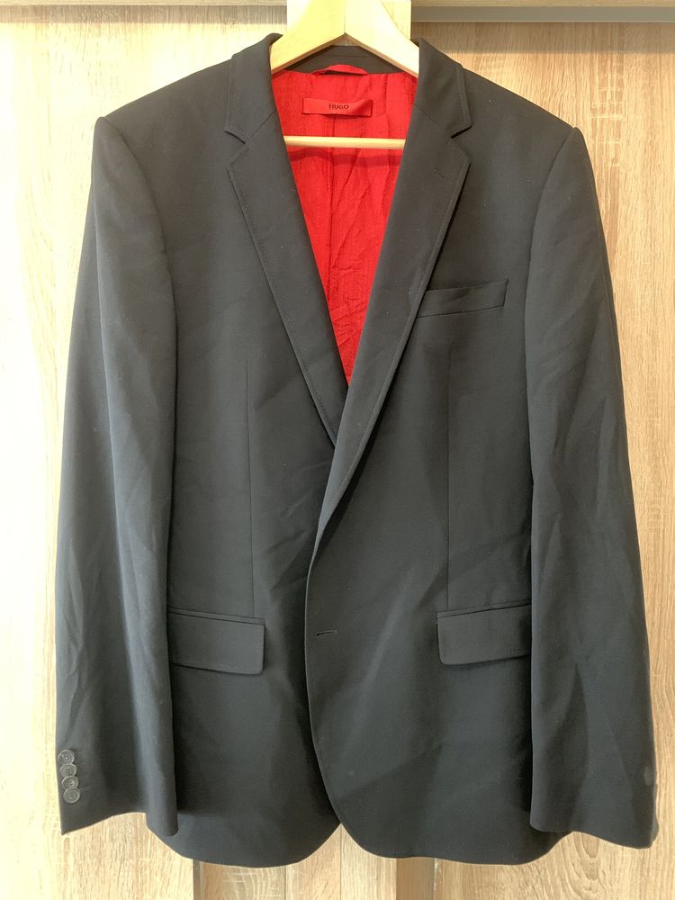 Marynarka Hugo Boss 52 XL slim dwurzędowa