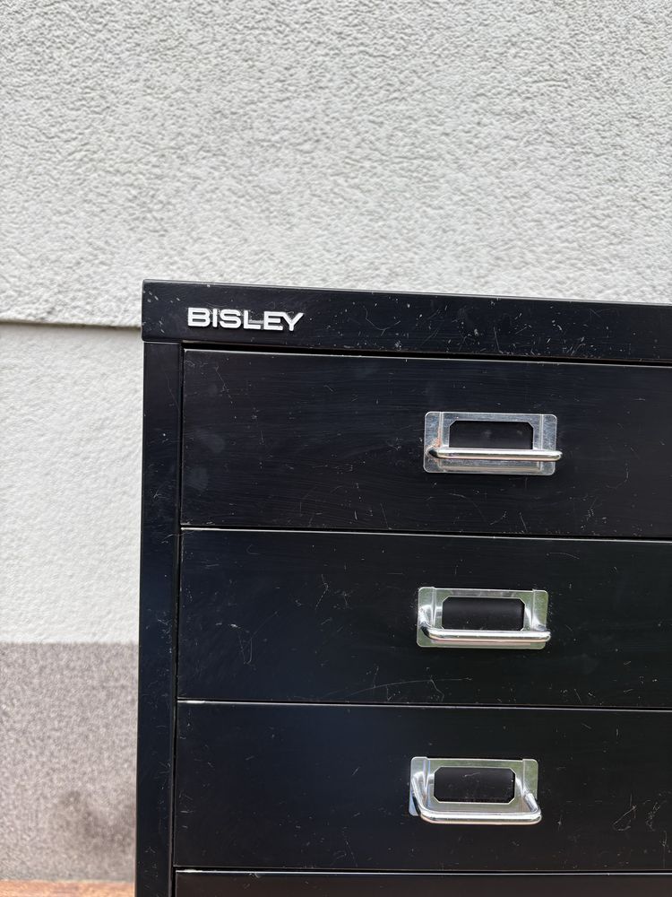 Szafka metalowa BISLEY CZARNA biuro warsztat Garaż Kurier możliwy