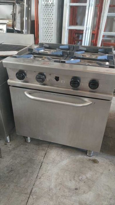 Fogão a gás com 4 queimadores + forno JUNEX (com garantia)
