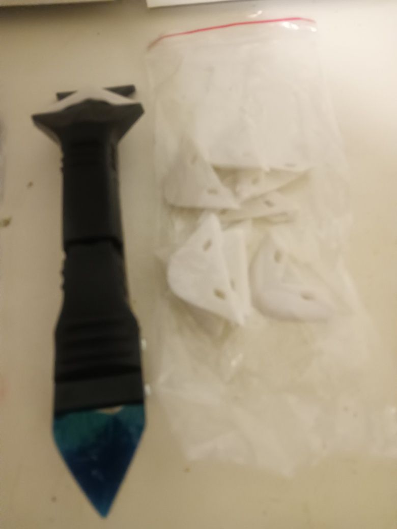Peças por 5€ para fazer juntas em silicone ou outros materiais