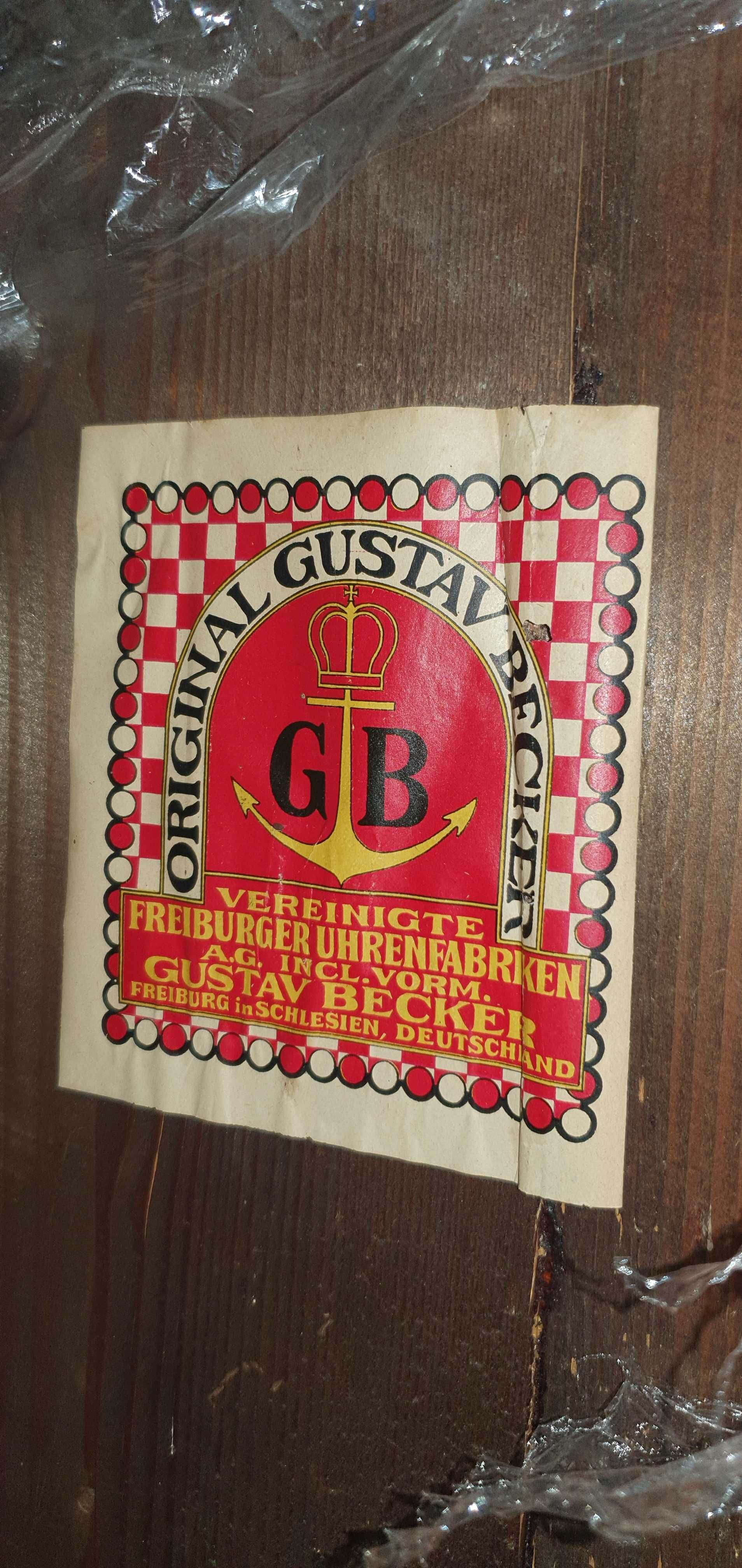 Zegar Wiszący Gustav Becker   NR. GA