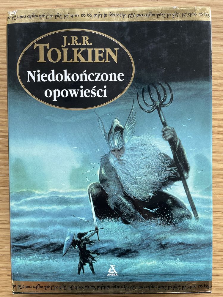 J.R.R. Tolkien Niedokończone Opowieści Śródziemia Amber 2002 wyd. II