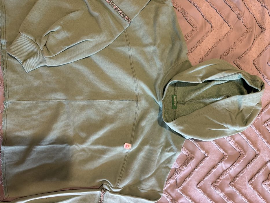 Sweat verde agua Bennetton