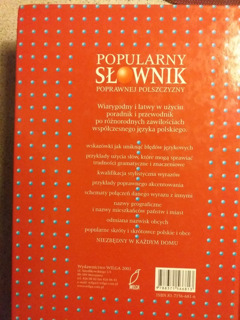 A.Markowski Popularny słownik poprawnej polszczyzny Wilga 2001