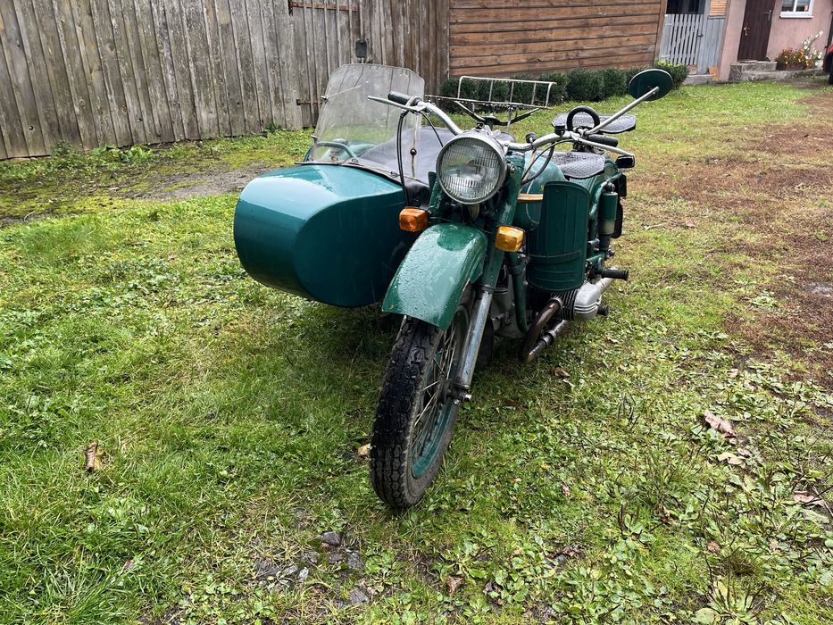 Урал М 66 мотоцикл с коляской