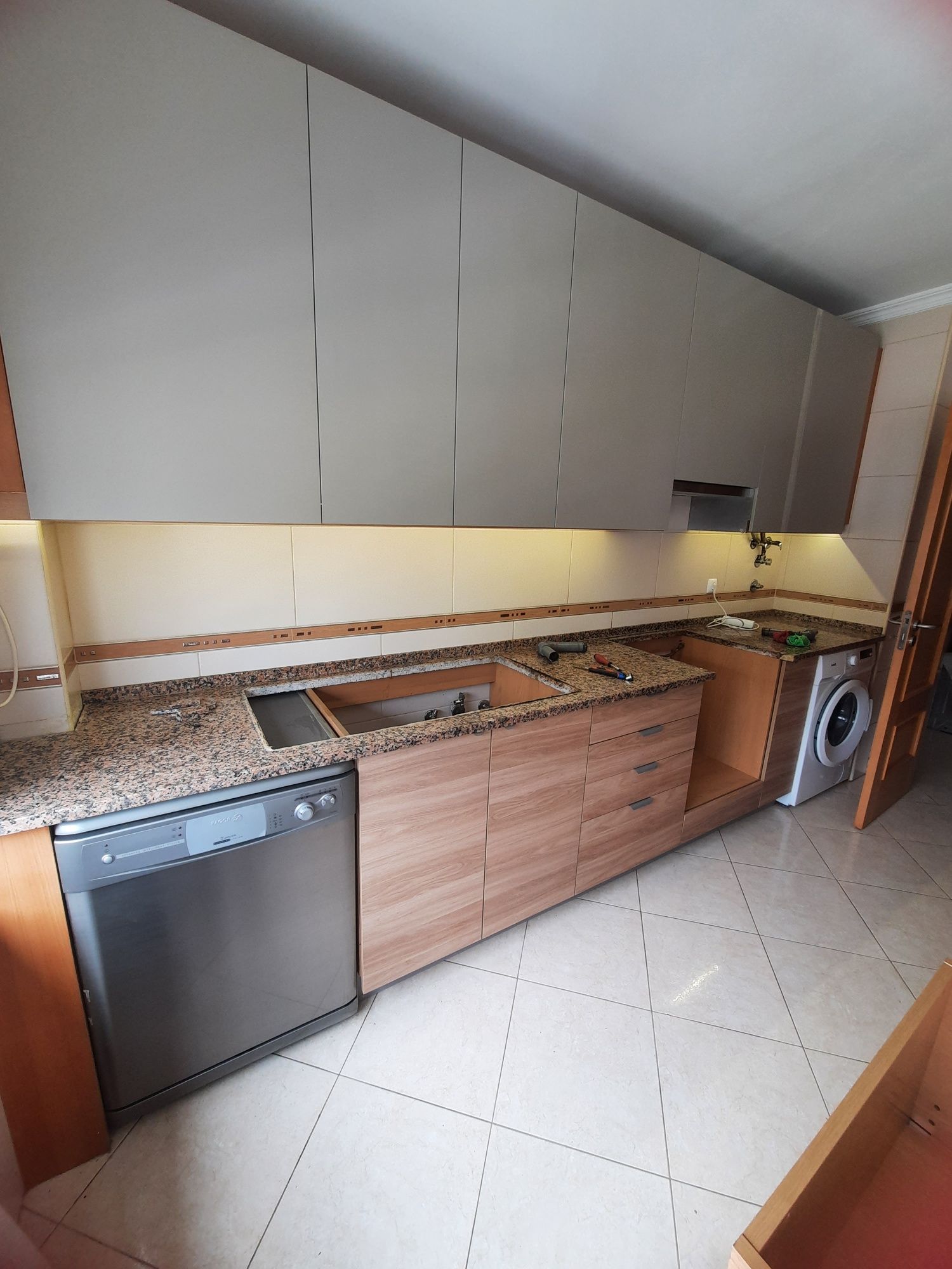 Bancada de cozinha - conjunto 4 peças