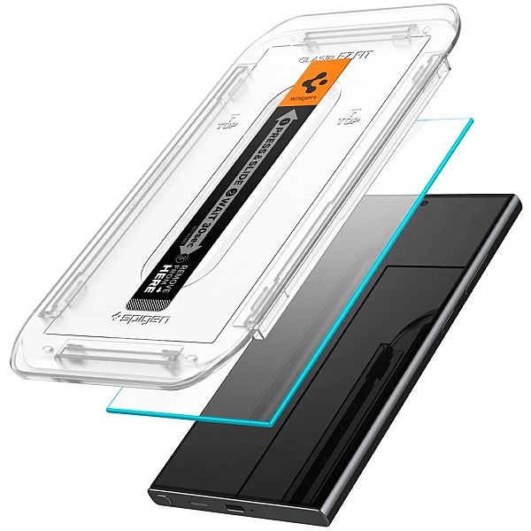 Szkło hartowane Spigen Glas.tR EZ Fit na Samsung Galaxy S24 Ultra - 2