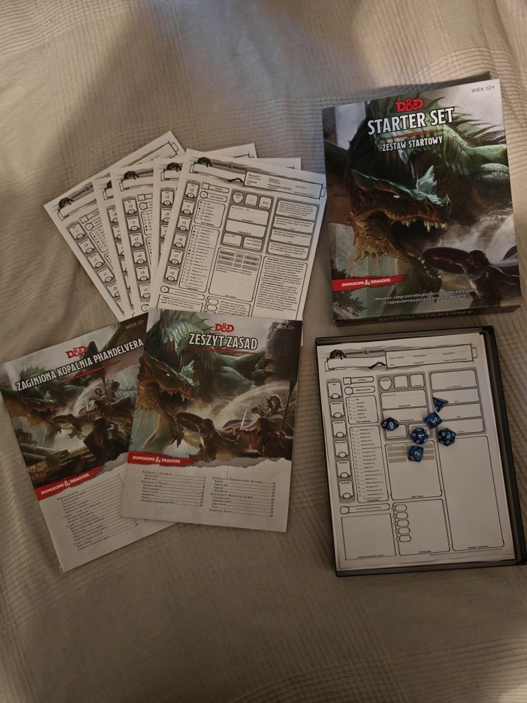 Dungeons and dragons zestaw startowy starter set d&d dungeons&dragons