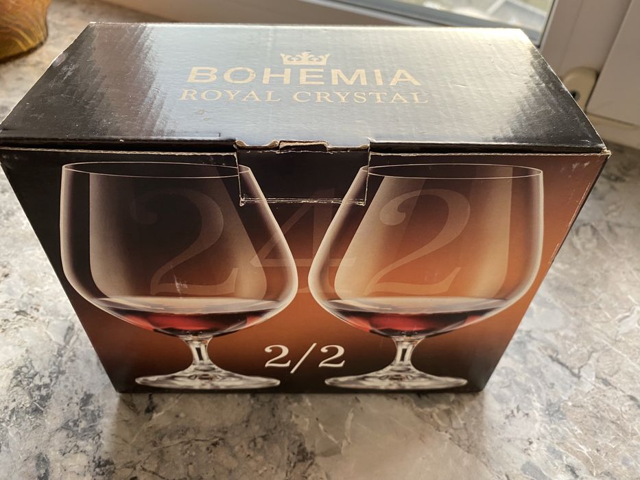 Набір бокалів для коньяку 2 for 2 400 мл 2 шт. Bohemia