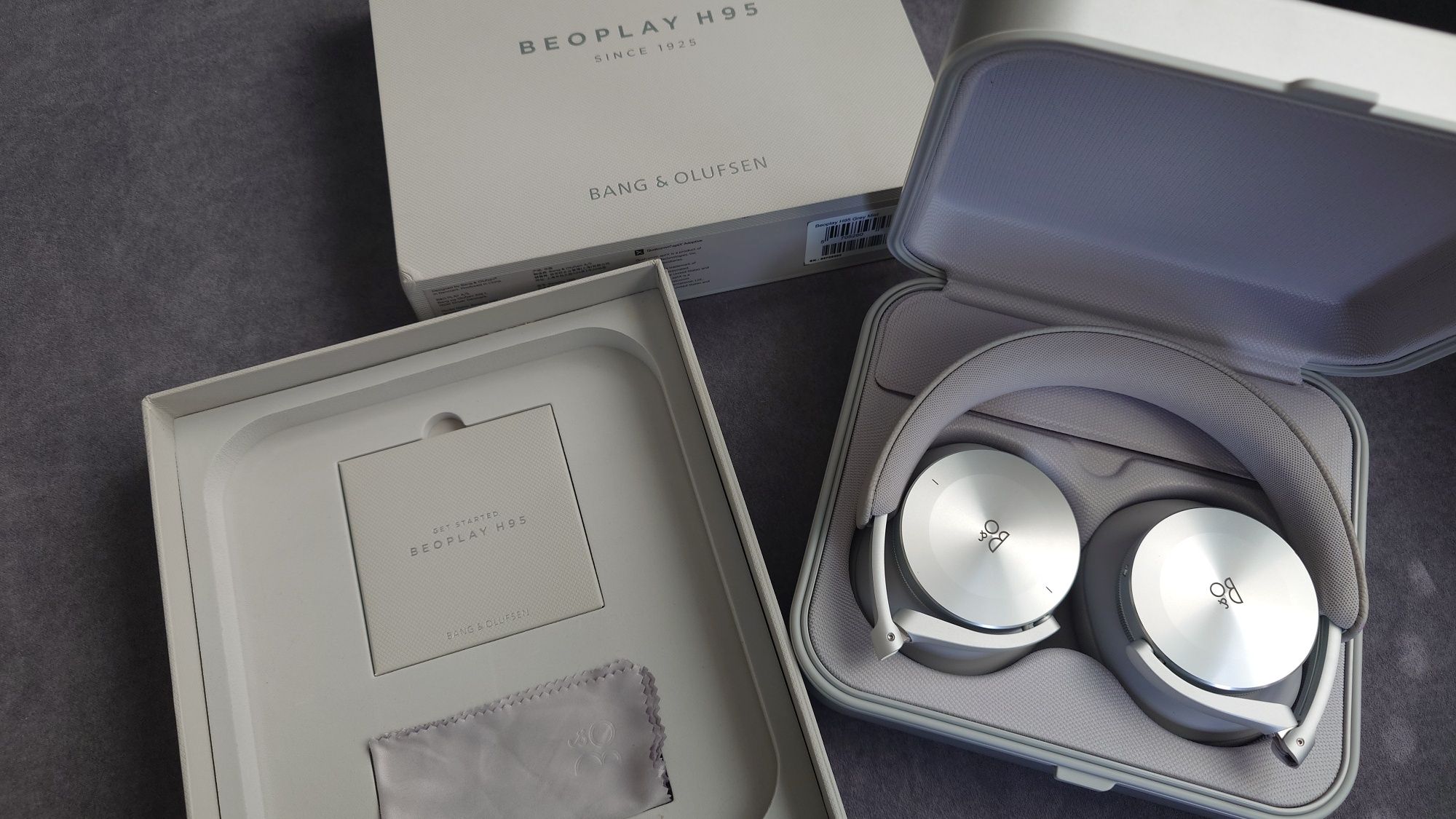 Bang & Olufsen H95 cały komplet, stan 5/6