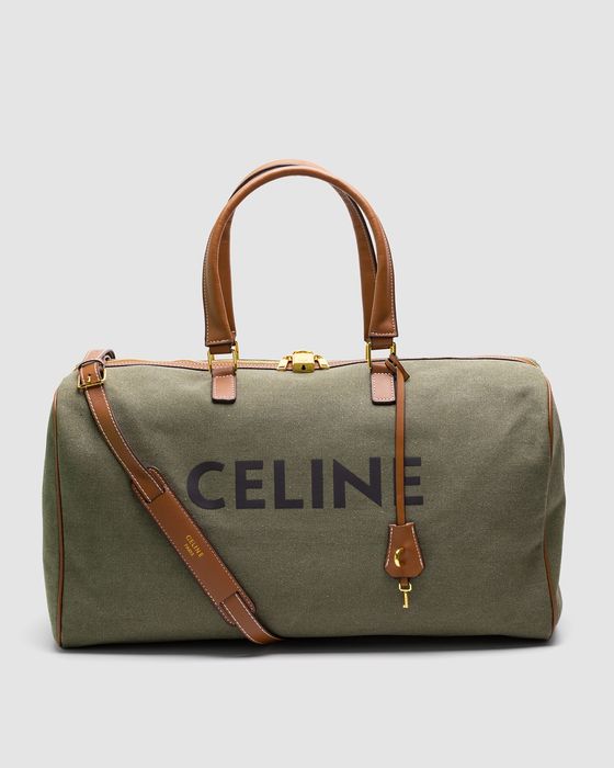 Сумка дорожня жіноча чоловіча Celine Large Voyage Bag in Textile