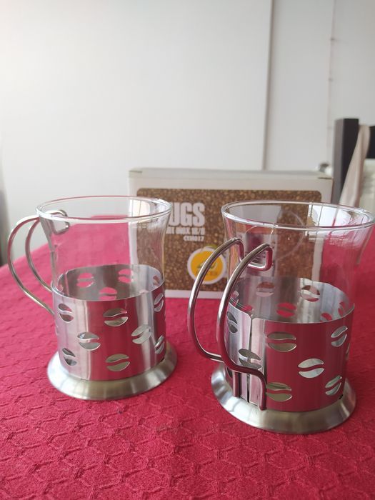 Conjunto de 4 chávenas para café ou capucino