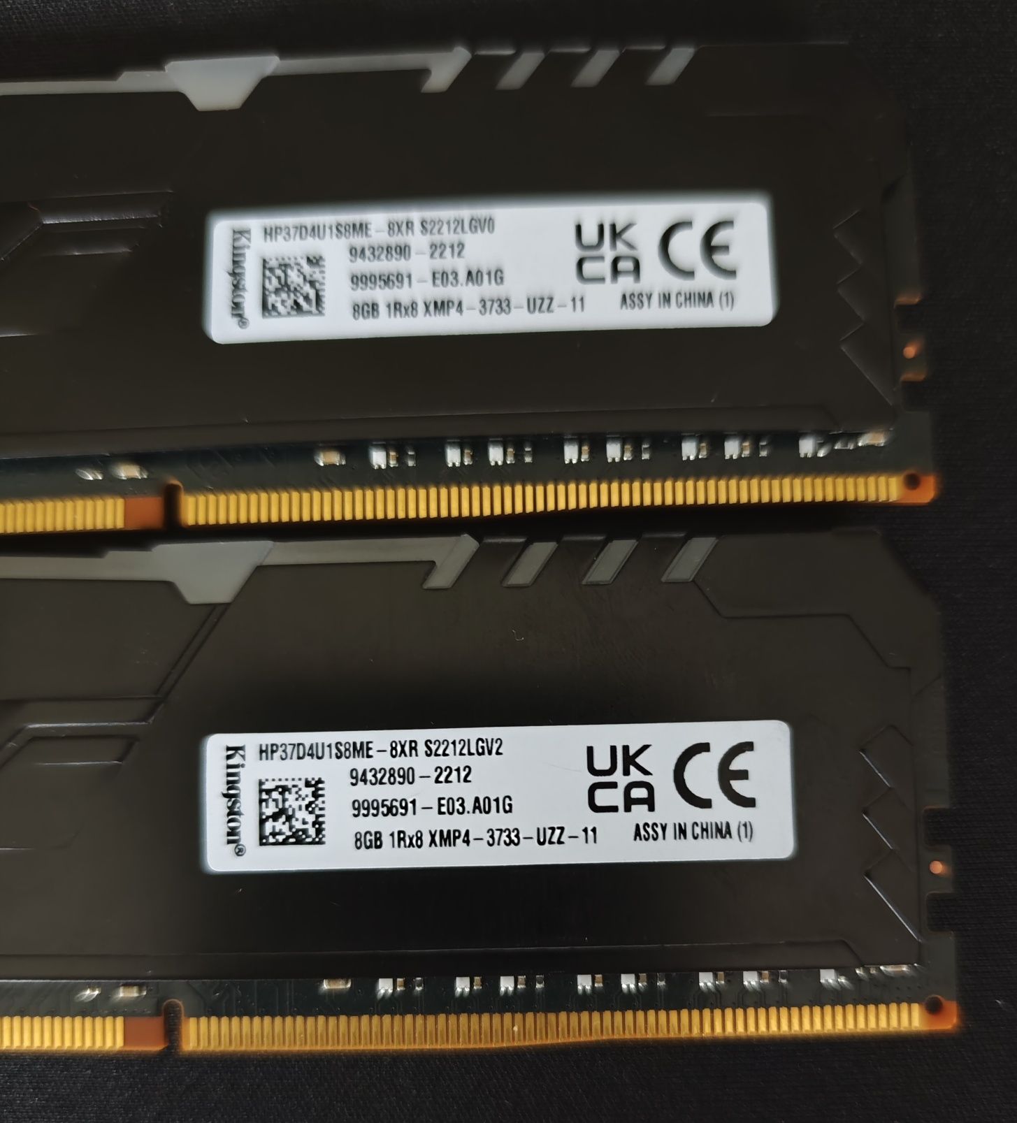 Pamięć Ram DDR4 16GB (2x8GB) 3733Mhz RGB Kingston HyperX Fury