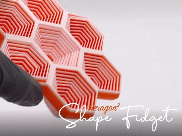 Hexagon Squared - Brinquedo Fidget Gigante
