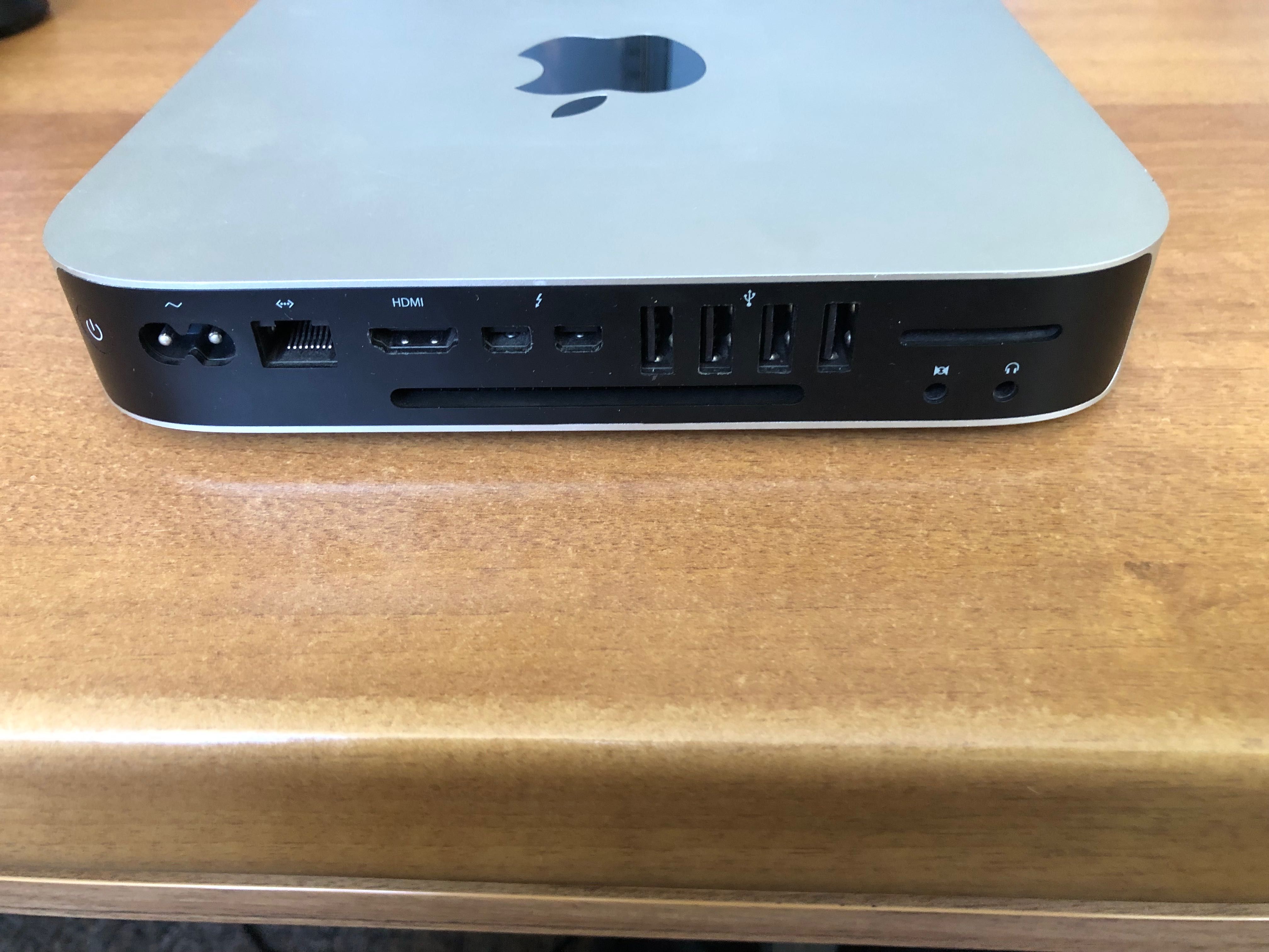 Mini Mac i5 2014 - 4GB RAM, 256 GB SSD sprawny 100%, nowy OS Sequoia