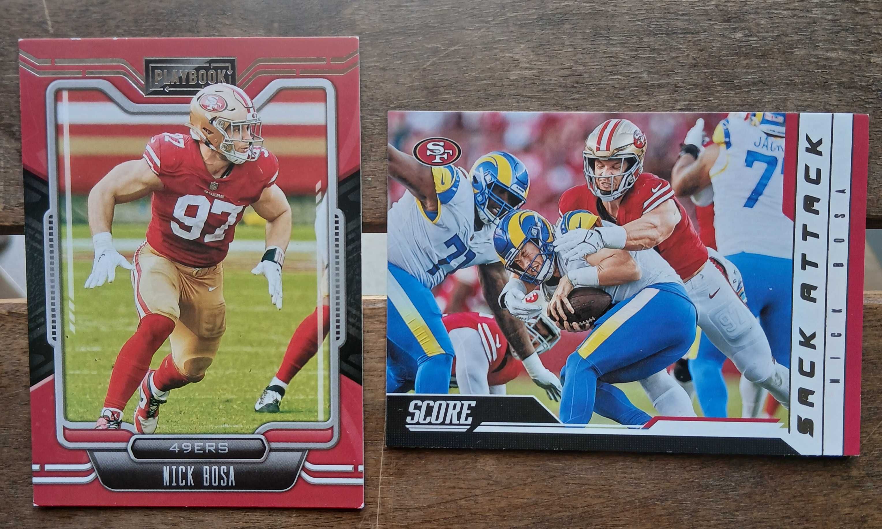 9 Cartas NFL - Tom Brady -Lamar Jackson -Nick Bosa -Patrick Mahomes II