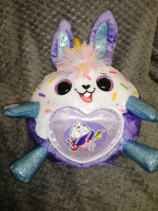 Интерактивная мягкая игрушка сюрприз Rainbocorn серия Sweet Shake