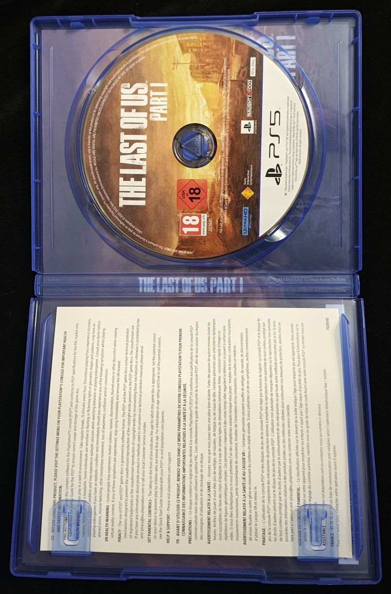 The Last Of Us Part I PL Dubbing po polsku Gra w BDB stanie na PS5