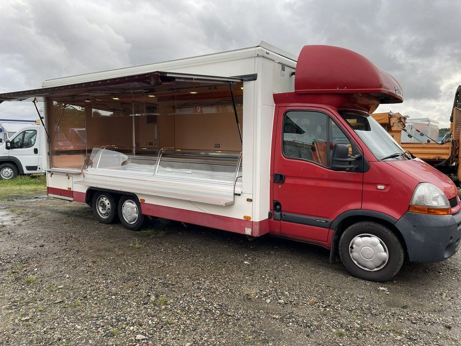 Renault Master  Autosklep wędl Gastronomiczny Food Truck Foodtruck Sklep Klima Borco