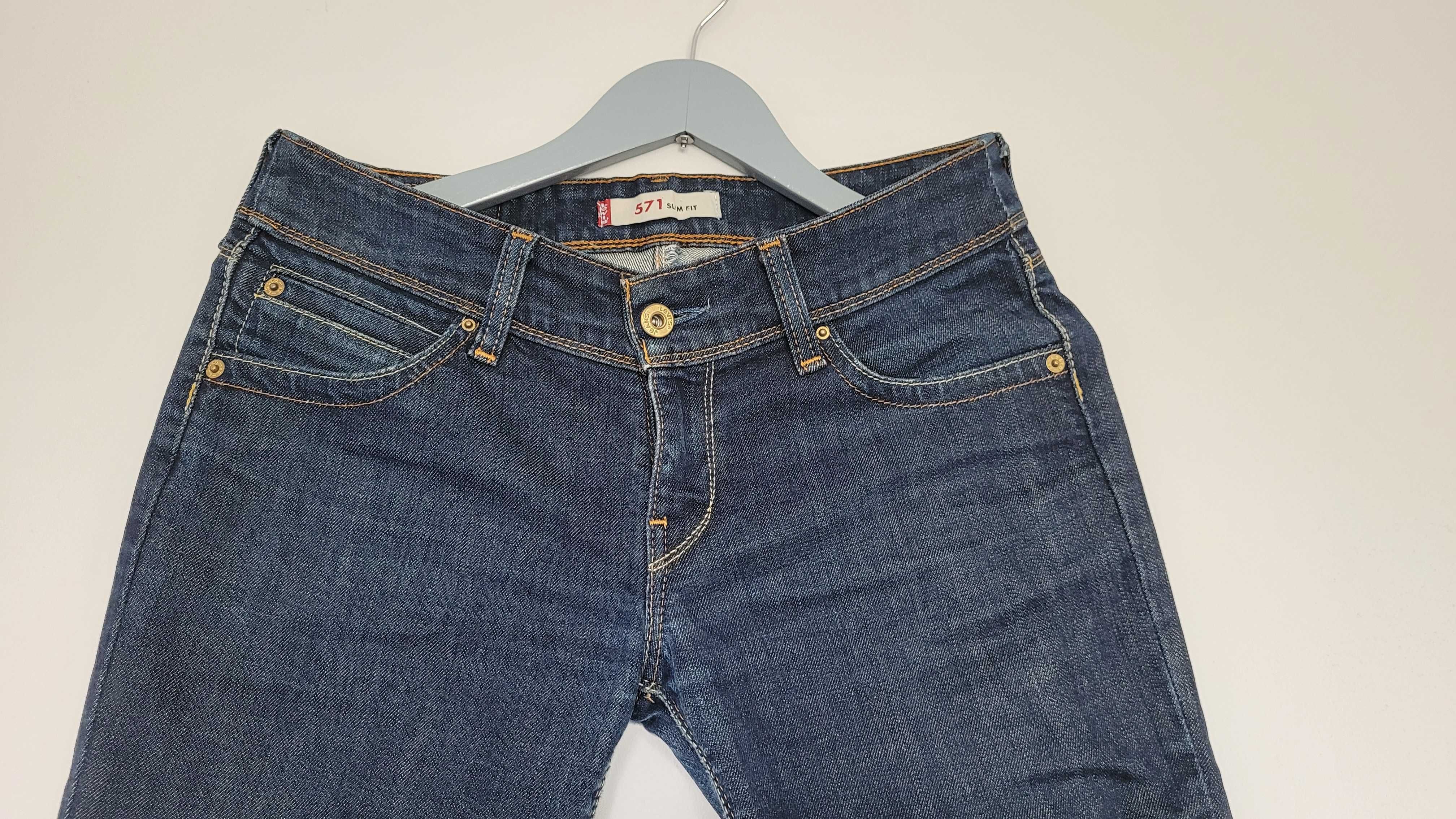 Levi's 571, jeansy 30x34